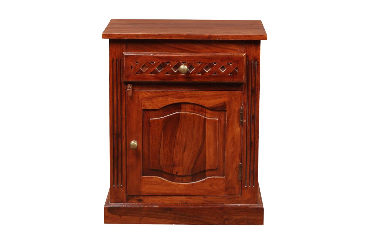 Exotic Side Table Wooden Jaali